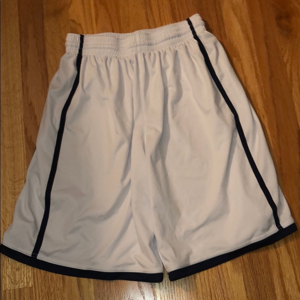 White Basketball Shorts
